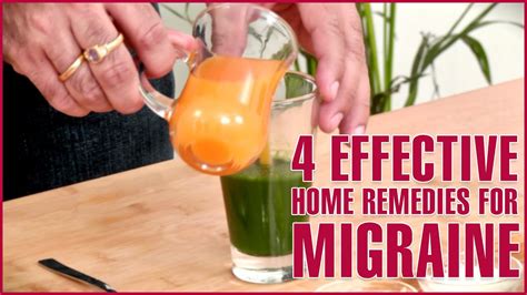 3 Best Home Remedies For Migraine Relief Youtube