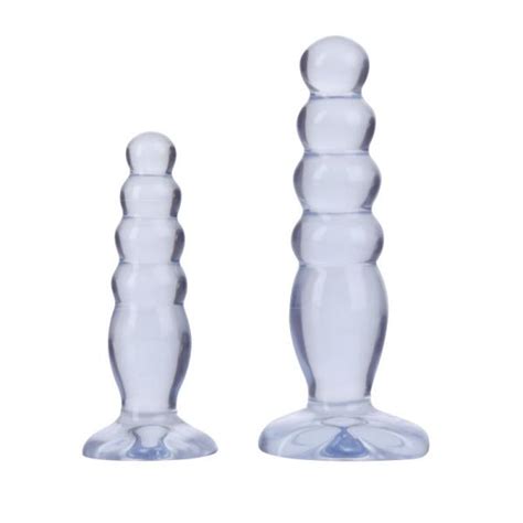 Crystal Jellies Anal Delight Trainer Kit Butt Plugs Clear On Literotica