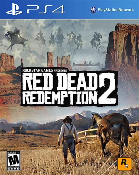 Red Dead Redemption 2 Ps4 Cover By Domestrialization On Deviantart