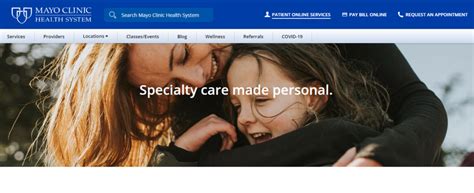 Mayo Clinic Patient Portal Patient Service Login Medical Information