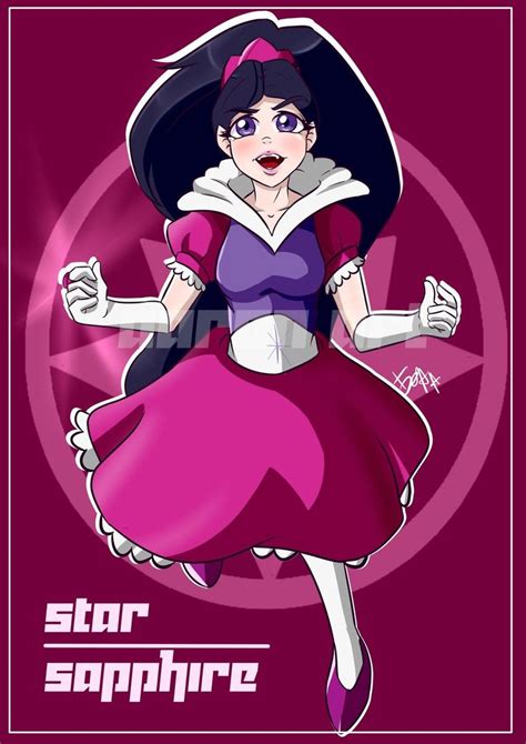 Star Sapphire By Arteaaron Oficial On Deviantart Dc Super Hero Girls