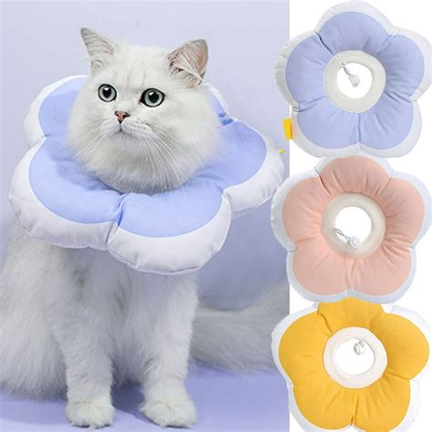 Windfall Cute Flower Recovery Collar For Cats And Puppies Soft