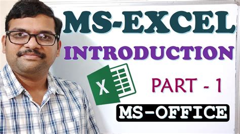 Introduction To Ms Excel Part 1 Ms Excel Introduction Ms Excel