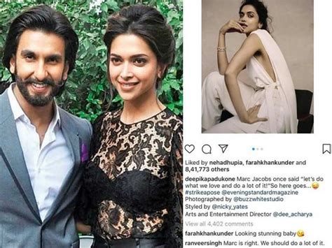 Photo Deepika Padukone And Ranveer Singh Have A Full Blown Pda Moment On Social Media