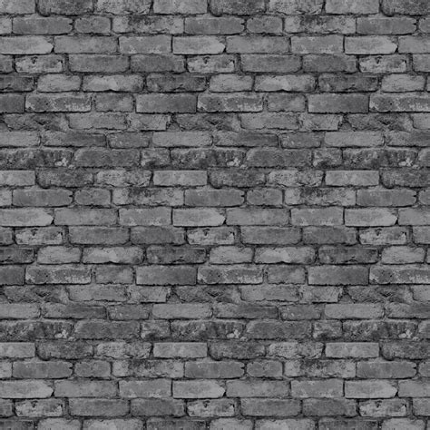 Distinctive Rustic Brick By Albany Silver Wallpaper Wallpaper Direct