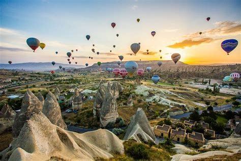 Hot Air Balloon Ride In Cappadocia Turkey Photo One Big Photo