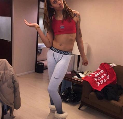 Brittney Griner Shows Her Bare Chest On Instagram Page 3 Bossip