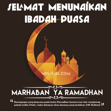 Kata Ucapan Selamat Ibadah Puasa Ramadhan Gambaran