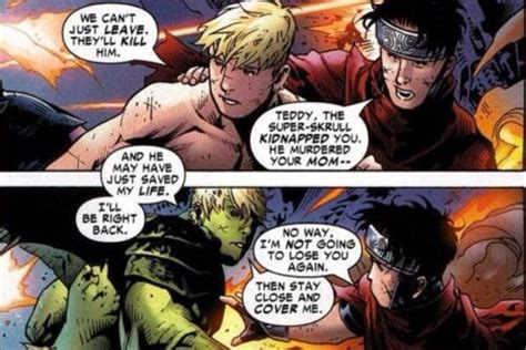 Wiccan And Hulking Wiccan Marvel Marvel Young Avengers Wiccan