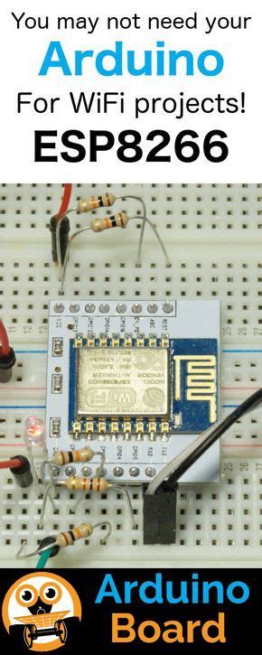 Esp8266 As An Arduino Arduino Arduino Wifi Arduino Projects