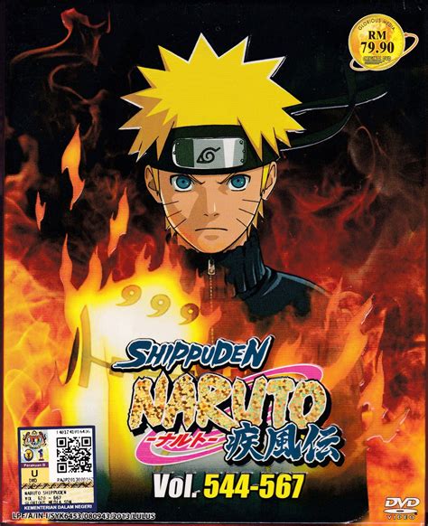 Dvd Anime Naruto Shippuden Vol544 567 Box Set 24 Episode Region All