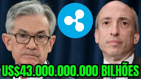 CRIPTOMOEDAS FED US 43 000 000 000 BILHÕES RIPPLE XRP BITCOIN ADA