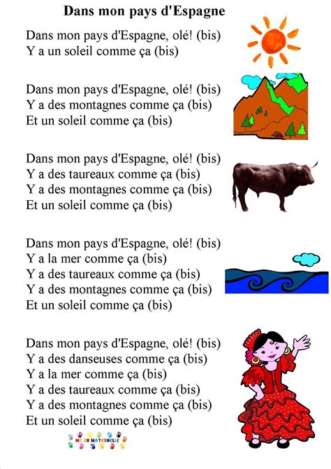 Chansons Comptines Page 3 MC En Maternelle