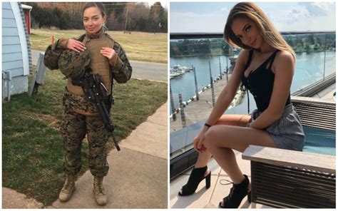 10 Hot And Beautiful Female Soldiers In Uniform Vs Casual Clothes