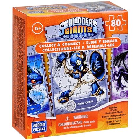 Buy Skylanders Giants Collect And Connect 80 Piece Puzzle Chop Chop