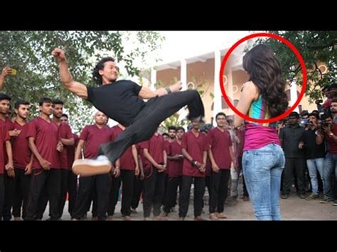 Tiger Shroff S Amazing Stunt With Shraddha Kapoor For Baaghi Celebs