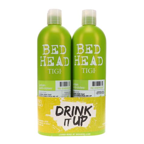 TIGI Bed Head Urban Antidotes Re Energize Shampoo And Conditioner