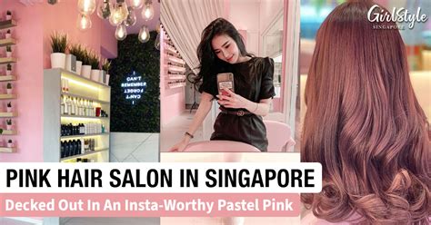 Heartlight Hair Studio Pink Insta Worthy Hair Salon In Singapore