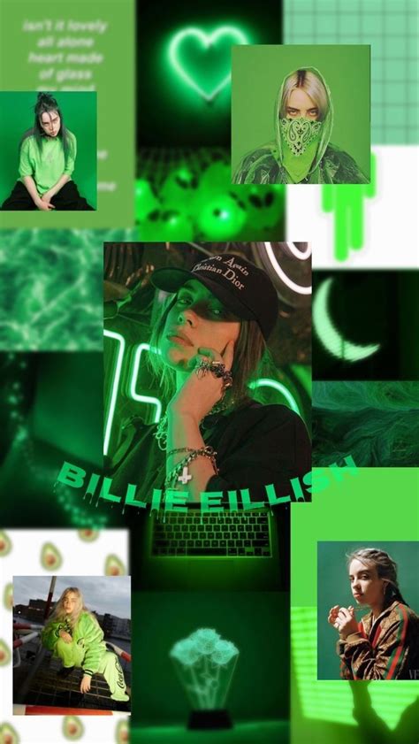 There are already 34 enthralling, inspiring and awesome images tagged with billie eilish wallpaper. eilish mix •3• with greens 💚 in 2020 | Billie, Billie ...