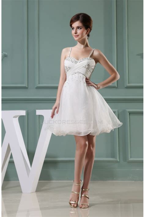 A Line Shortmini Sweetheart Beaded White Promformal Evening Homecoming Dresses 02021229