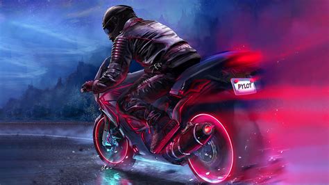 2560x1440 Retro Bike Rider 4k 1440p Resolution Hd 4k Wallpapers Images