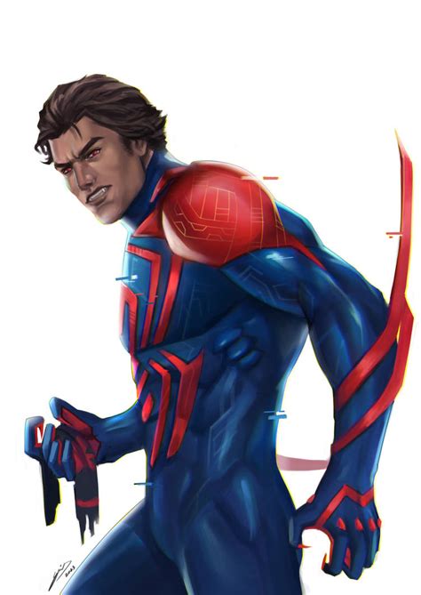 Miguel Ohara Spider Man 2099 By Saifuddindayana On Deviantart