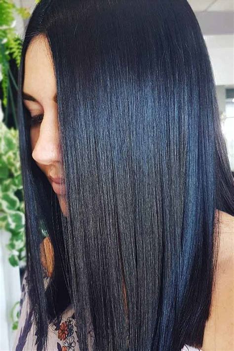 54 Tasteful Blue Black Hair Color Ideas To Try In Any Season