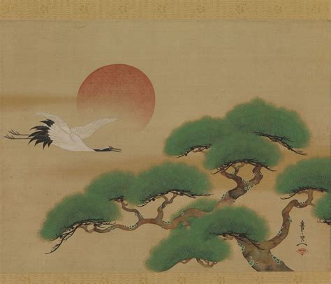 Suzuki Kiitsu 鈴木 其一 17961858 Pine Tree Art Japanese Painting