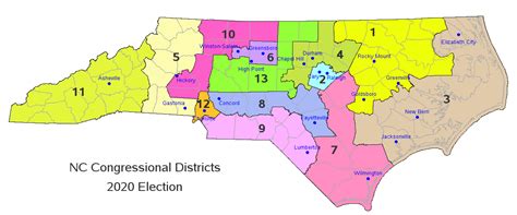 Plotting Ncs New Congressional Districts Maps For 2020