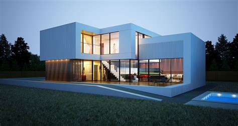 Contemporary House On Behance