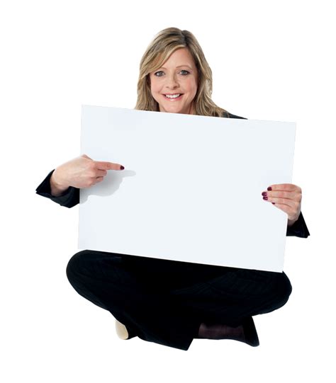 Women Holding Banner Royalty Free Png Png Play