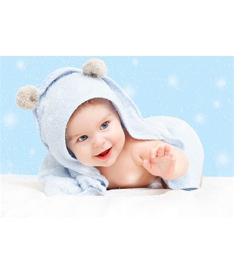Jmks Fashions Cute Baby Poster Smiling Baby Wall Poster New Born Baby