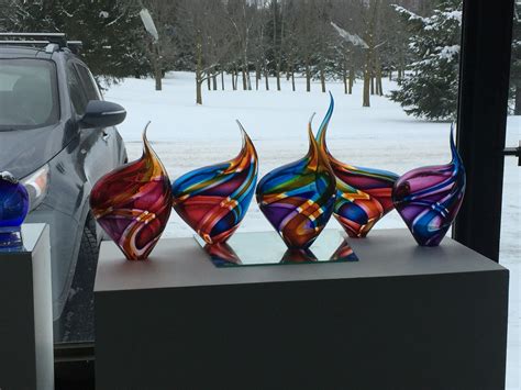 Paull Rodrigue 2016 Glass Art Glass Sculpture Glass Blowing
