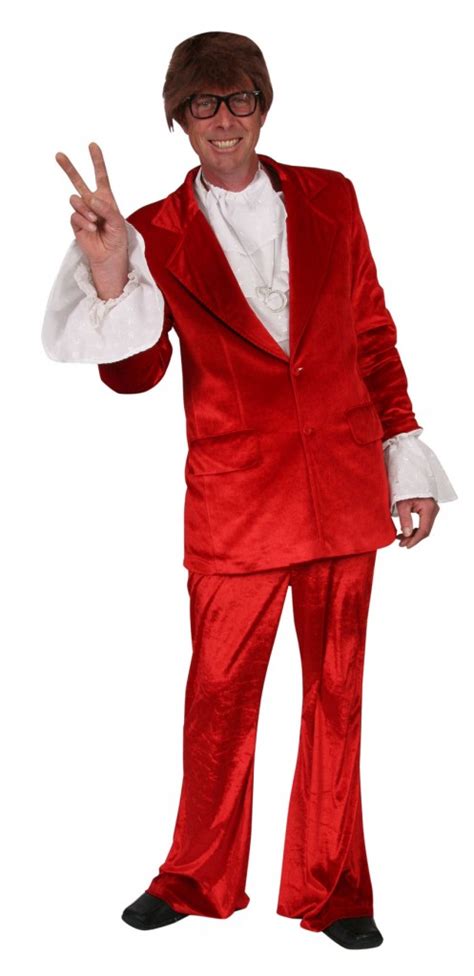 Austin Powers Red Velvet Suit Petticoat Lane