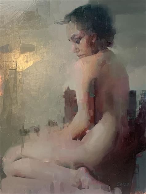 Kneeling Nude Shaun Othen Buckingham Fine Art Publishers Ltd