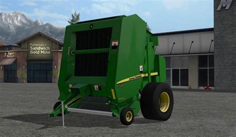 Fs17 John Deere 568 Baler Machine V1 Farming Simulator Mod Center