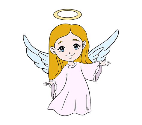 How To Draw An Angel In A Few Easy Steps