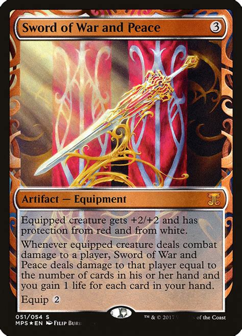 Top 30 Coolest Swords In Magic The Gathering Hobbylark