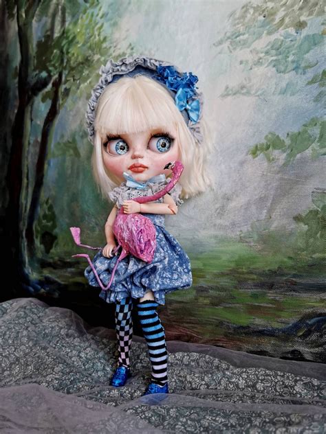 Alice Custom Blythe Blythe Doll Ooak Doll Art Doll Etsy