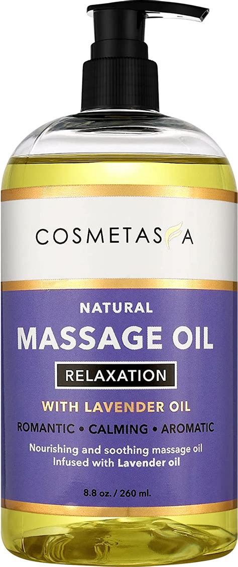 Lavender Relaxation Massage Oil No Stain 100 Natural Blend Of Spa Quality Oils
