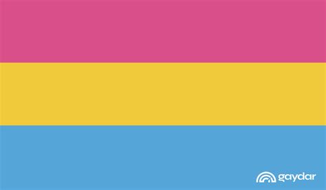 Bandeira Do Orgulho Pansexual Gaydar