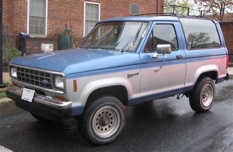 1987 Ford Bronco Ii Information And Photos Momentcar