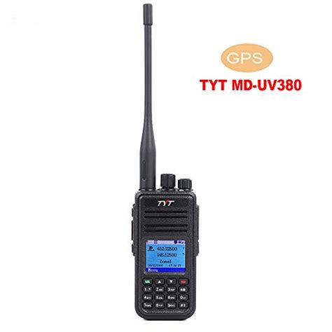 Buy Tyt Md Uv380 Dual Band Portable Handheld Radio Wgps Dmrmototrbo Tdma Tier I And Tier Ii