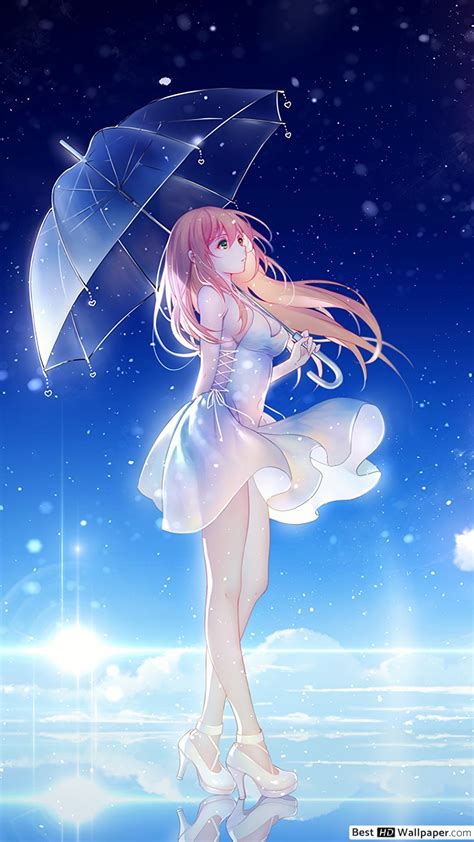 Beautiful Anime Girl Wallpaper Iphone 1080x1920 Wallpaper