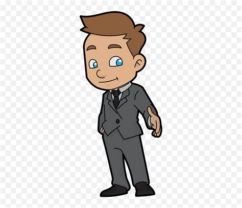 Filewarm And Welcoming Cartoon Businessmansvg Wikipedia Business Man