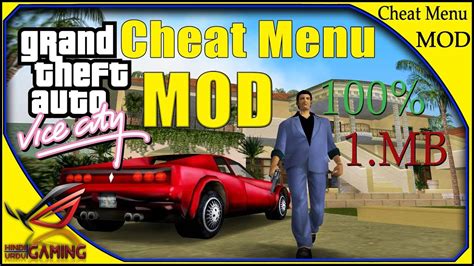 How To Install Cheat Menu Mod In Gta Vice City Pc Hindi Urdu Game
