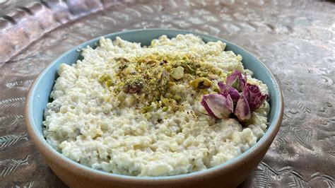 Afghan Rice Pudding Sheer Birinj Afghan Cooks