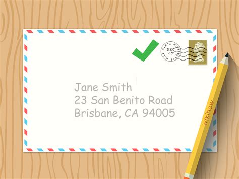 Letter Format Envelope Letter