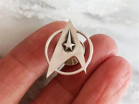 Star Trek Starfleet Lapel Pin Trekkie Ts Ts For Nerds Etsy