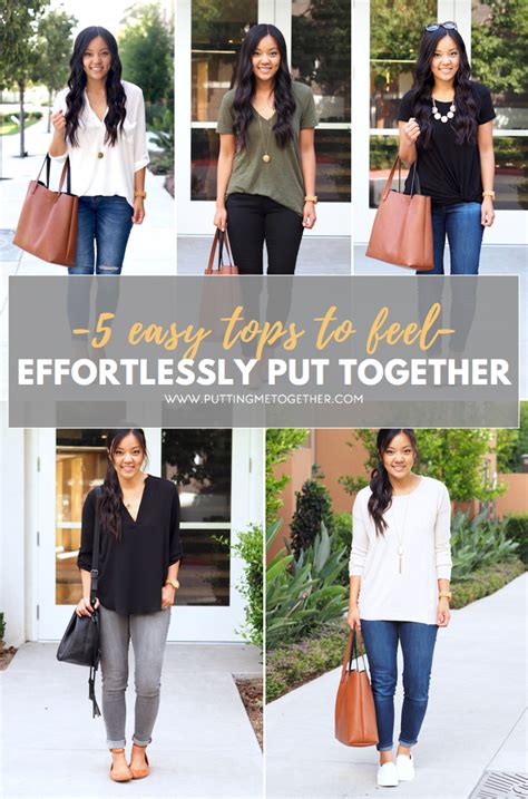 5 Tops That Will Make You Look Effortlessly Put Together Putting Me
